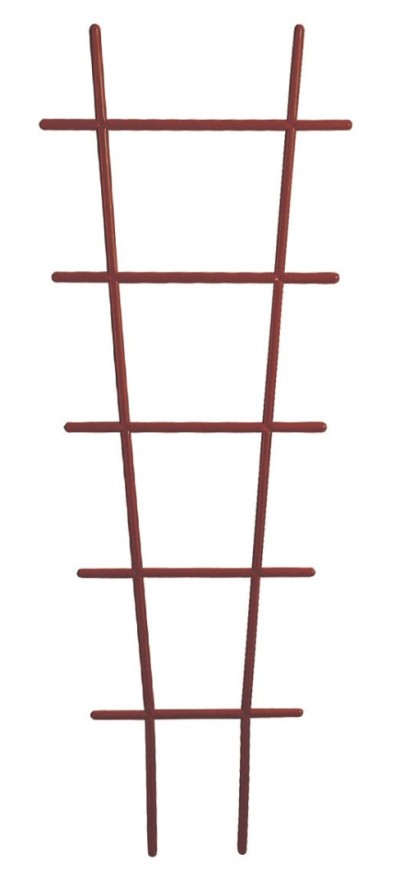 Podpera rastlín DRAB rebríková 38 cm hnedá