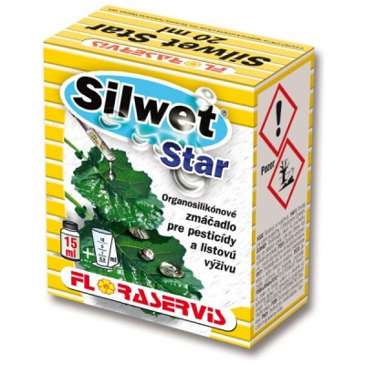 Silwet star zmáčadlo pre pesticídy a listovú výživu - 15 ml