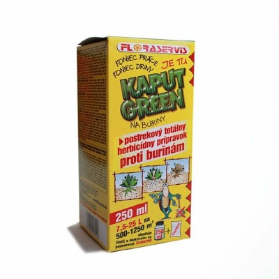 KAPUT GREEN totálny herbicíd - 250 ml