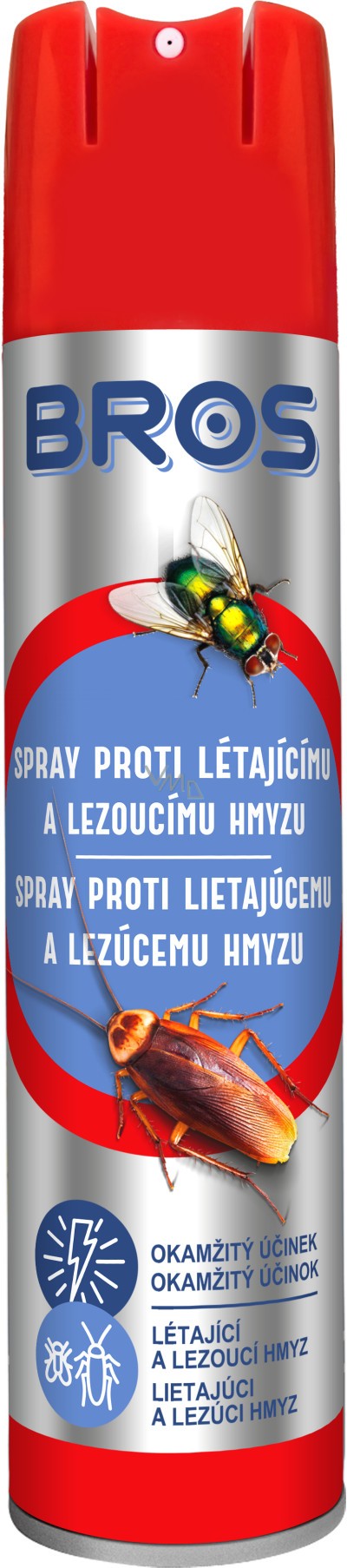 BROS Sprej proti lietajúcemu a lezúcemu hmyzu - 400 ml