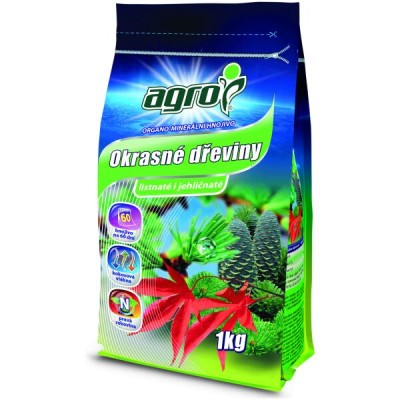 AGRO hnojivo na okrasné dreviny organominerálne - 1 kg