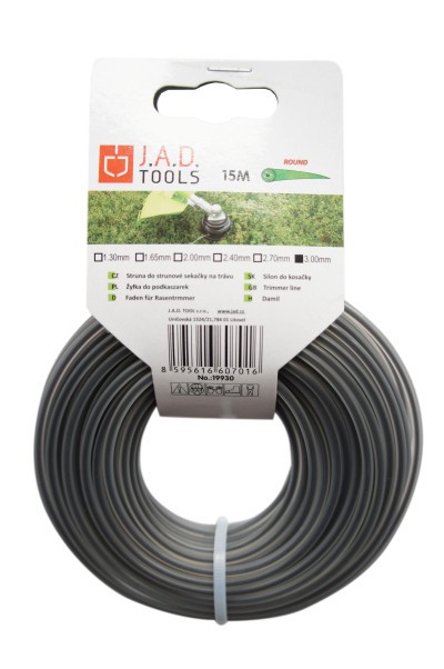 Žacia struna do kosačky okrúhla dual 2,4 mm