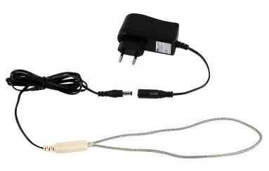 Vyhrievací vykurovací kábel s adaptérom -  5 W