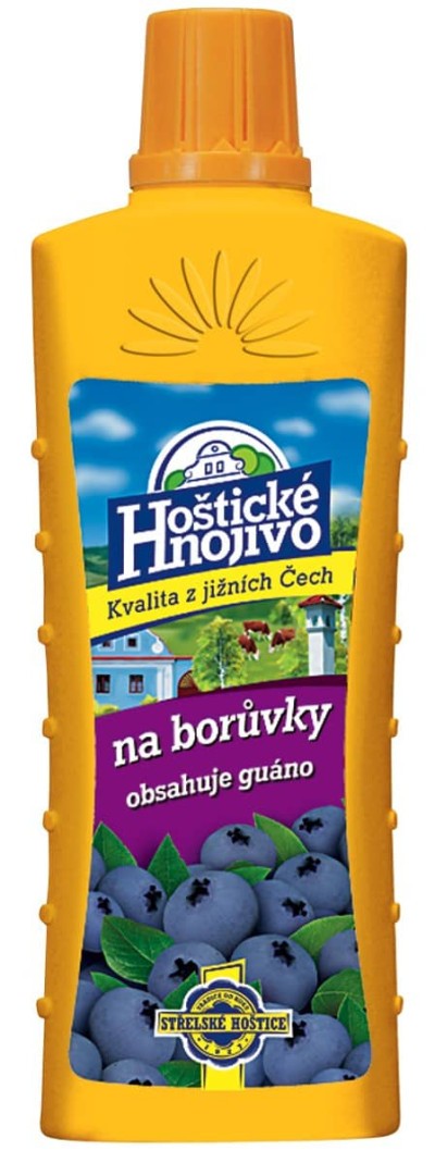 Hoštické hnojivo na čučoriedky s guánom - 500 ml