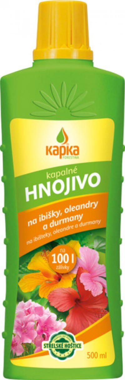 KAPKA hnojivo na ibišteky, oleandre a durmany - 500 ml