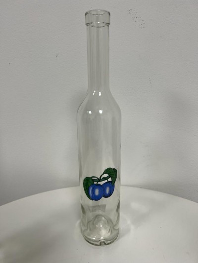 Sklenená fľaša 0,5 l Slivka