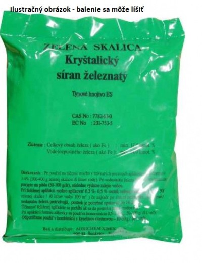 Síran železnatý zelená skalica - 500 g