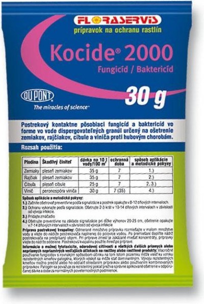 Kocide 2000 meďnatý prípravok - 30 g