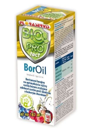 BorOil na odolnosť rastlín proti škodcom a hubovým chorobám - 50 ml