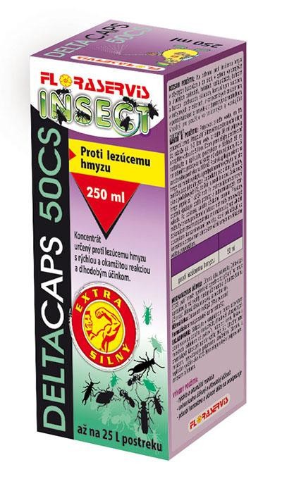 DeltaCaps 50CS proti lezúcemu a lietajúcemu hmyzu - 250 ml