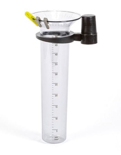 Zrážkomer s časozberným ukazovateľom 22 cm