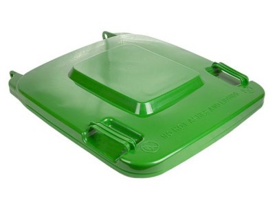 Veko na 120 l smetnú nádobu FEREX PREMIUM - zelené