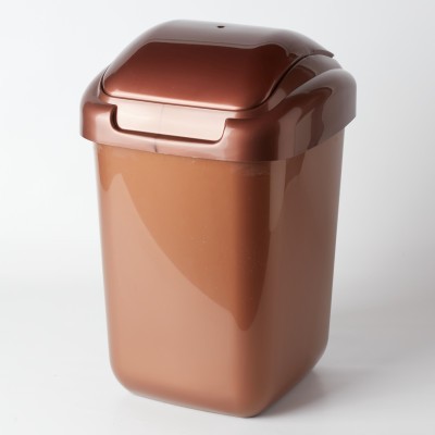 FEREX Plastový odpadkový kôš medený 15 l