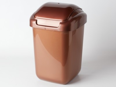 FEREX Plastový odpadkový kôš medený 30 l