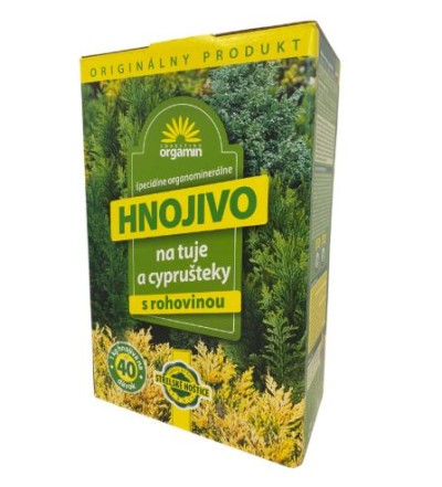 Hnojivo na tuje a cyprušteky s rohovinou - 1 kg