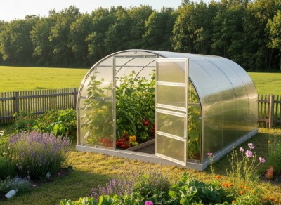 Skleník LANITPLAST KYKLOP2 3x4 m PC 4 mm
