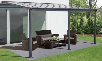 Pergola Riwall PRO RMPP 16 x 10 Anthracite