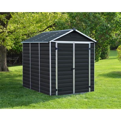 Plastový záhradný domček Palram Skylight 6x8 antracit