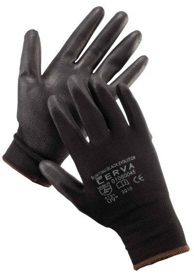 Rukavice BUNTING BLACK light č.9