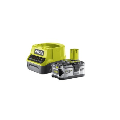 Sada 18 V lithium iontová batéria 4 Ah s nabíjačkou RC18120 ONE+
